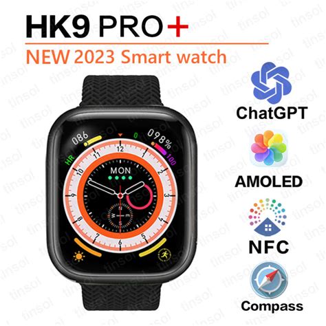 Hk Pro Gen Chatgpt Amoled Smart Watch Strap Lock Wireless Charging