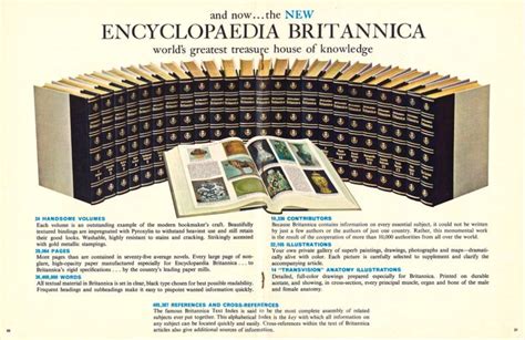 Encyclopedia Britannica Th Anniversary White Set Dictionaries