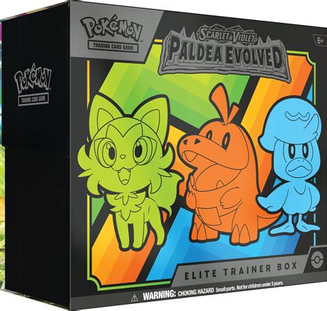 Купить Pokemon TCG Paldea Evolved Elite Trainer Box отзывы фото и