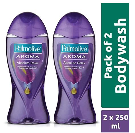 Amazon Buy Palmolive Bodywash Aroma Absolute Relax Shower Gel 250ml Pack Of 2 At Rs 180