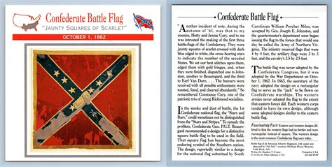 Jaunty Squares Of Scarlet Confederate Battle Flag Flags Atlas Ed