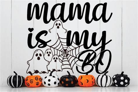 Mama Is My Boo Halloween SVG Graphic By Rose Art Creative Fabrica