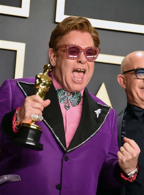 Elton John Imágenes Curiosas Y Anécdotas Premios Oscar 2020