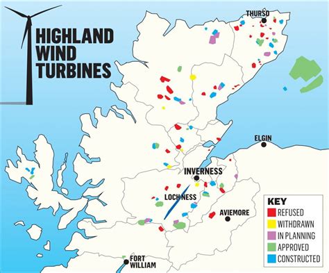 Spread of windfarms across Scottish Highlands revealed - News for the ...