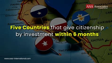 Five Countries That Give Citizenship By Investment Within 6 Months