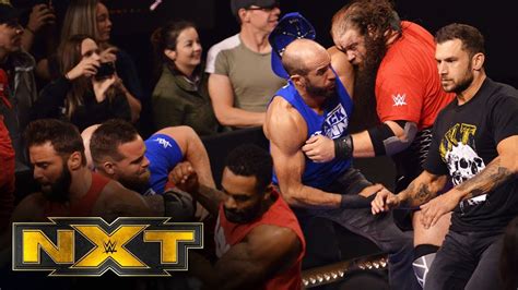 Nxt Raw And Smackdown Superstars Engage In Melee Wwe Nxt Nov 20