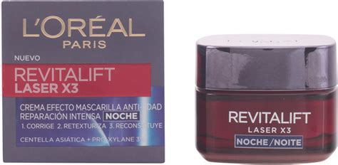 L Oreal Revitalift Laser X3 Crema Noche 50 Ml Mujer BULEVIP