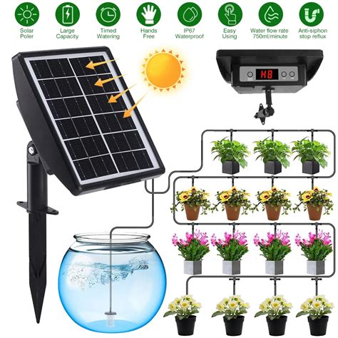 Kit De Irriga O Autom Tica Por Gotejamento Para Plantas Dispositivo De