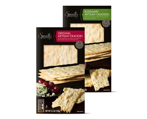 Aldi Us Specially Selected Flatbread Crackers