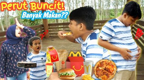 Eybel Sakit Perut Sampai Buncit Makan Mcdonald Pizza Eybel