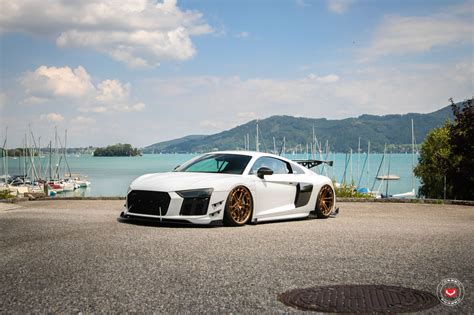 Audi R8 Gone Racy With Custom Ground Effects And Lowered Suspension