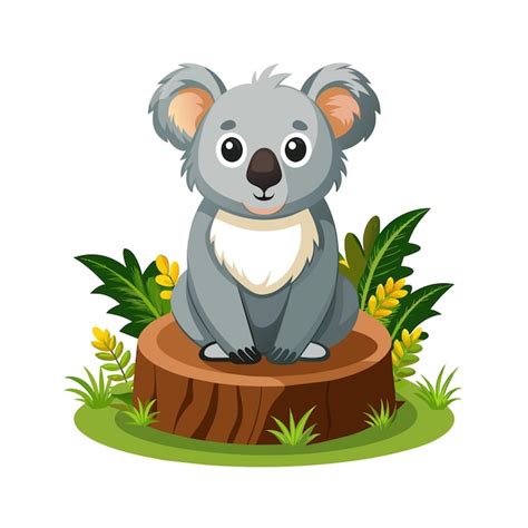 Premium Vector Tree Stump Concept Illustration