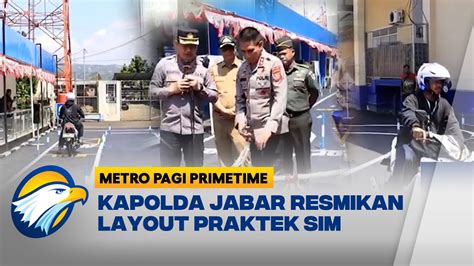 Desain Baru Ujian Praktik Sim C Diklaim Lebih Mudah Youtube