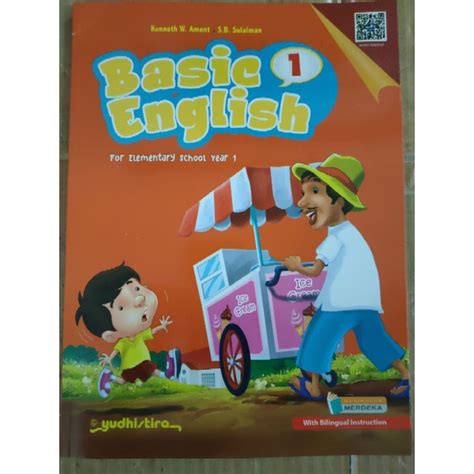 Jual Buku Kurikulum Merdeka Basic English Yudhistira Sd Mi Kelas