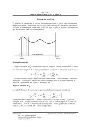 Derivacion E Integracion Pdf