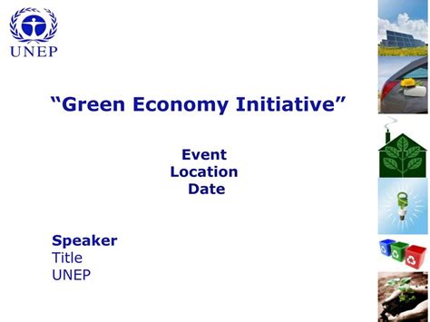 Ppt “green Economy Initiative” Powerpoint Presentation Free Download