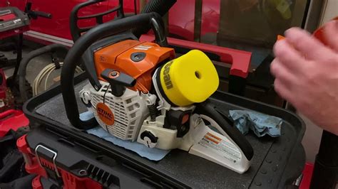 Jason Egan Air Filter Kit Stihl Ms I And Ms Youtube