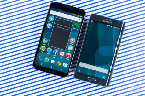 Samsung Galaxy Note Edge Vs Nexus 6 Schmidtis Blog