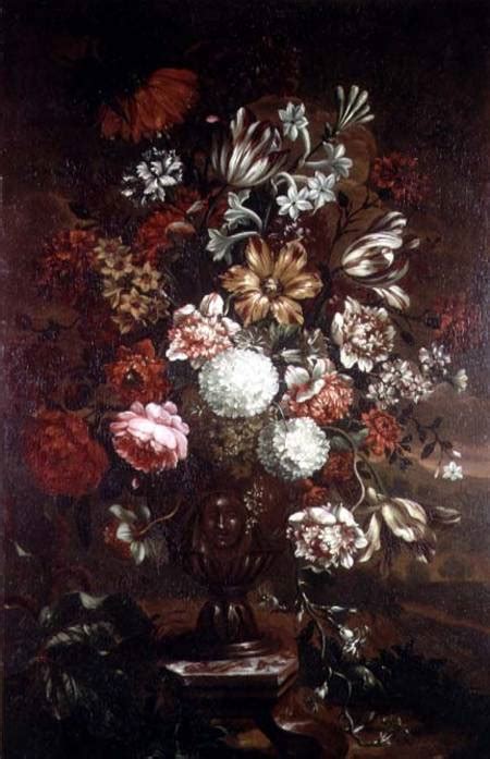 Still Life Of Flowers Gaetano Cusati