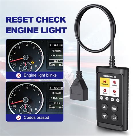 Thinkcar Thinkobd Auto Obd Code Reader Check Engine Light Car