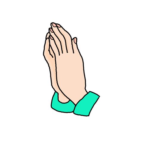 How to Draw Praying Hands - Step by Step Easy Drawing Guides - Drawing ...