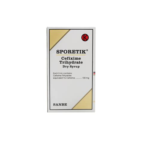 Sporetik Sirup Kering 30 Ml Farmaku