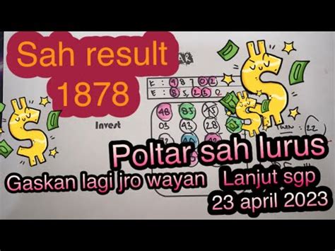 PREDIKSI SGP HARI INI MINGGU 23 APRIL 2023 TARIKAN PAITO BOCORAN