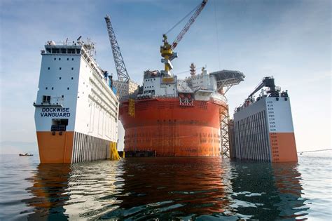 Here's The Largest Oil Rig Ever On Top Of The Largest Transport Ship