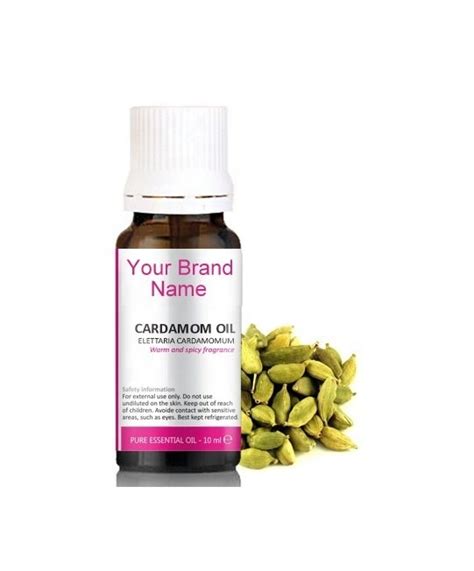 Pure Cardamom Essential Oil 100 Natural Product Private Label