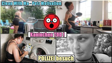 POLIZEI bei der GROßFAMILIE XxL PUTZ VLOG CLEAN WITH ME Aufräumen