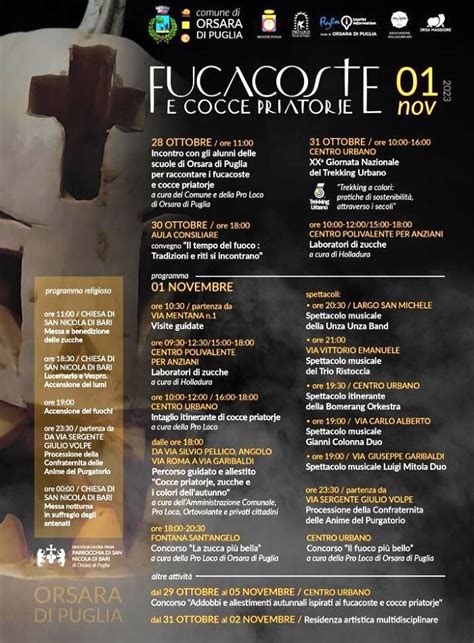 Fucacoste E Cocce Priatorje La Grande Festa Del Novembre A Orsara