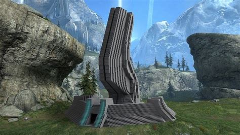 Halo Forerunner Base Valhalla Structure Minecraft Project