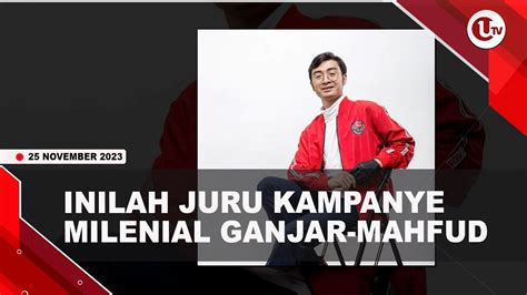 Aryo Seno Bagaskoro Juru Kampanye Termuda Ganjar Mahfud U News Youtube