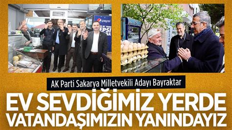 Milletvekili adayı Bayraktar Karasuda dolu dolu ziyaret programı