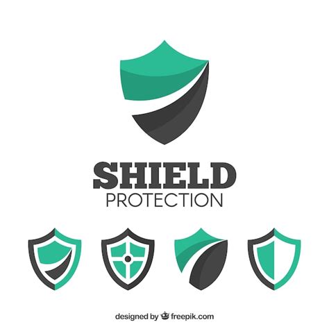 Various Shield Logos Vector Free Download Nbkomputer