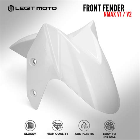 Legitmoto Front Fender Garnish With Matte Finish For Yamaha Nmax V