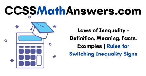 Laws Of Inequality Definition Meaning Facts Examples Rules For
