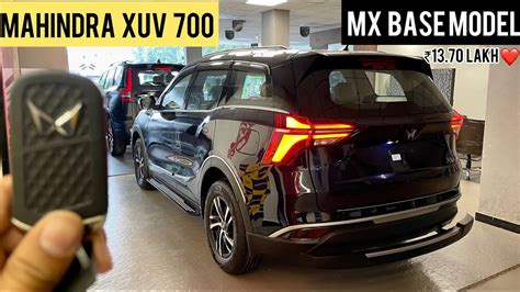 Base Model Mahindra Xuv Mx Base Model With Accesories