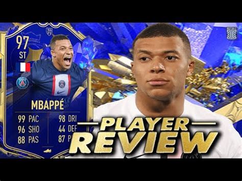 97 TOTY MBAPPE PLAYER REVIEW TEAM OF THE YEAR MBAPPE FIFA 23