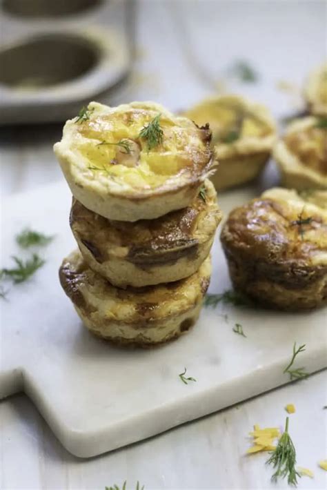 Mini Salmon Quiches Recipe Everyday Eyecandy