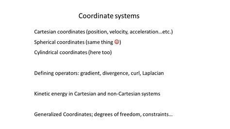 Introduction To Lagrangian And Hamiltonian Mechanics Ppt Video Online