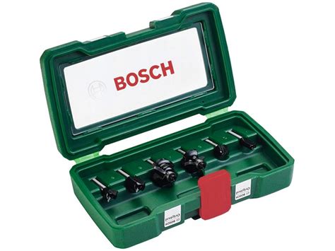 BOSCH zestaw frezów frezy do drewna 6mm 6szt 2607019464 2 607 019