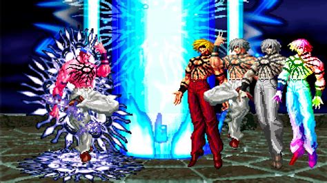 The King Of Fighters Mugen Orochi Yamazaki Vs Orochi Team Youtube