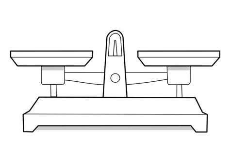 Coloring Page Weighing Scales Math Materials Teaching Materials Free Coloring Sheets Coloring