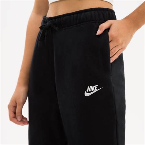 Nike Spodnie W Nsw Club Flc Mr Pant Std Dq5191 010 Czarny Damskie