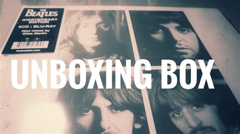 Unboxing Box The Beatles White Album Deluxe Cd Blu Ray Anniversary