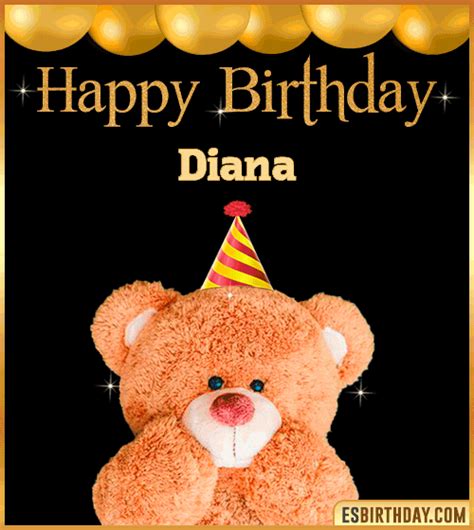 Happy Birthday Diana  🎂 Images Animated Wishes【28 S】