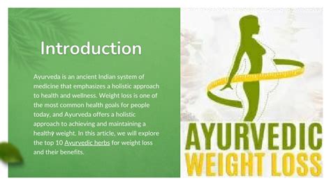 PPT Top 10 Ayurvedic Herbs For Weight Loss A Holistic Approach