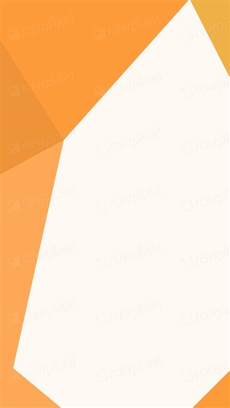 Simple Blank Orange Background Vector Premium Vector Rawpixel