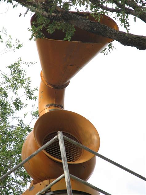 Old Mechanical Civil Defense Siren Also Known As Air Raid Siren Or